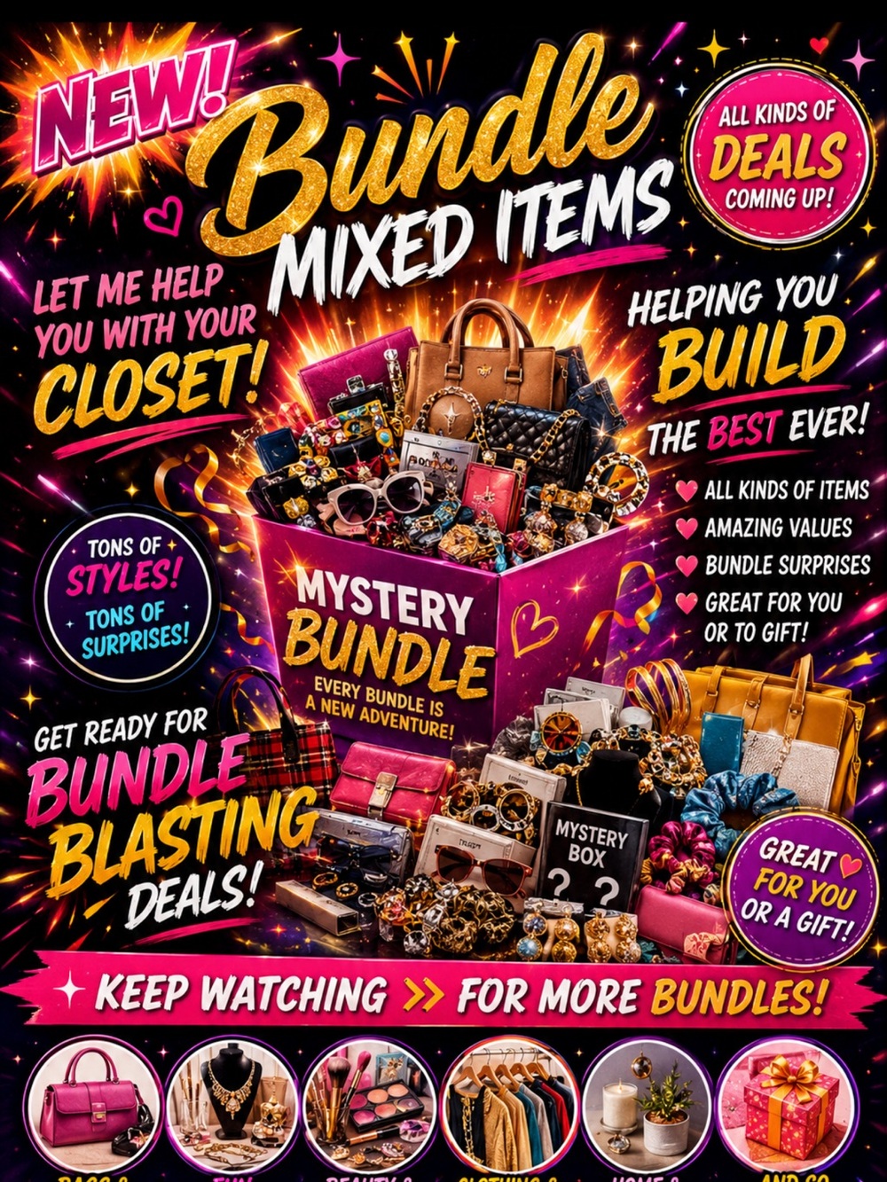 Mystery Bundle Mixed Items -